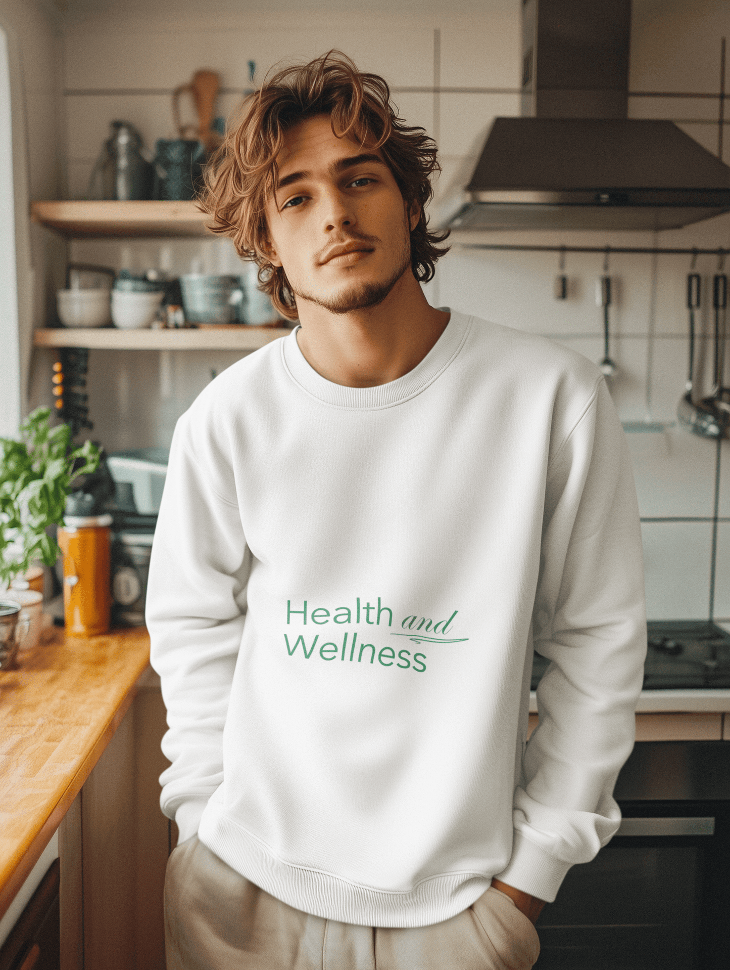 Health and Wellness Crewneck Sweatshirt