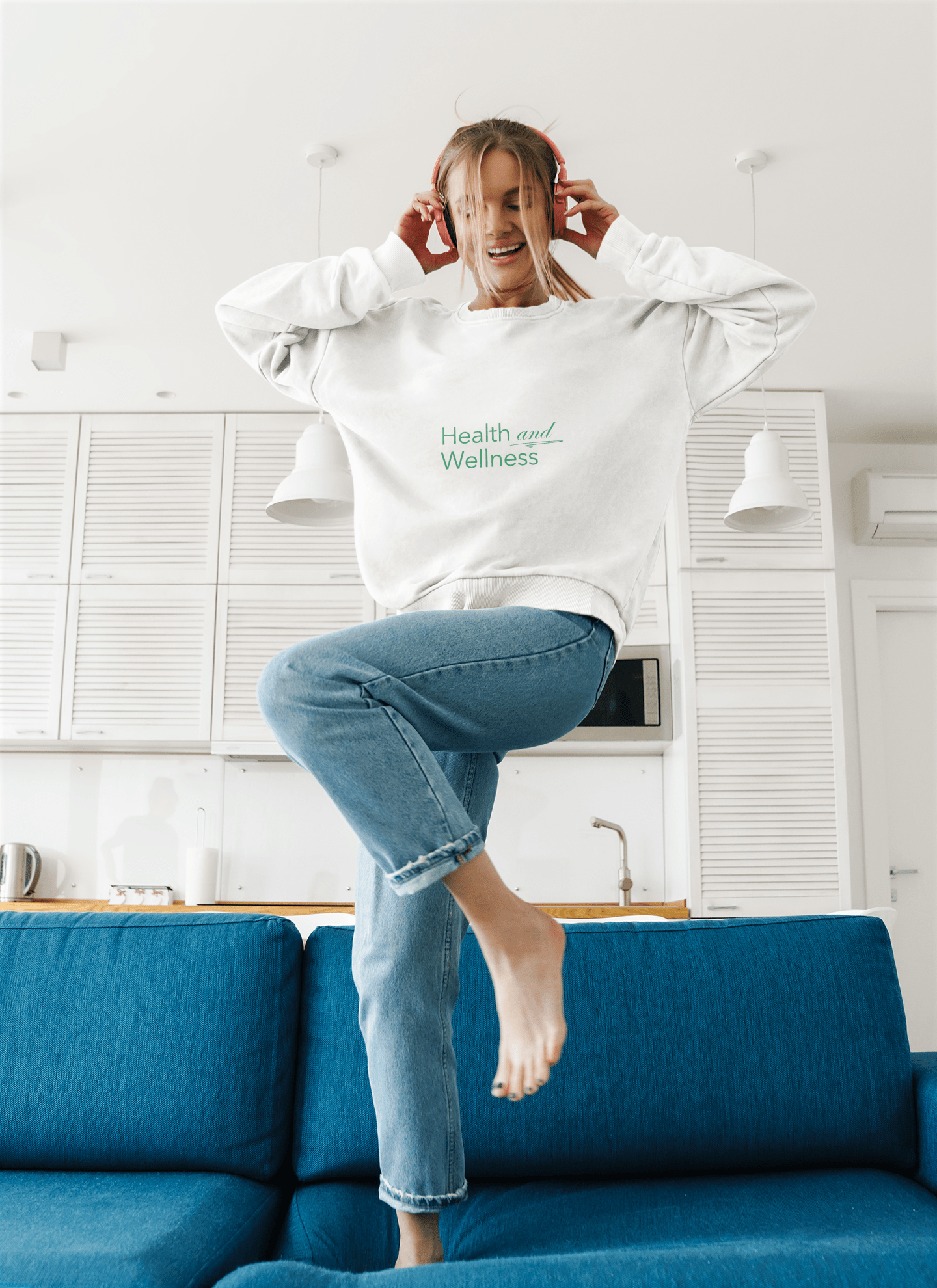 Health and Wellness Crewneck Sweatshirt